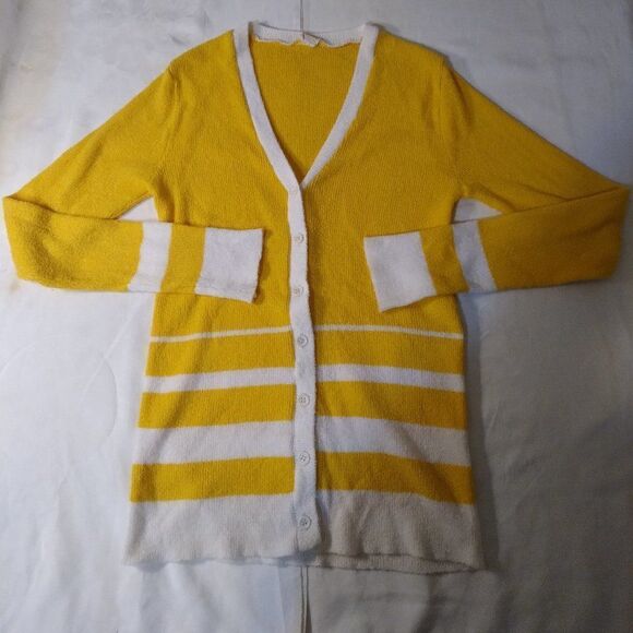 Vintage Jantzen Color Block Cardigan Sweater - Picture 1 of 10
